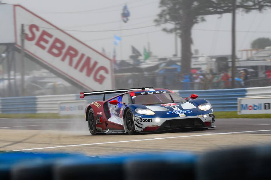 Their teammates in the No. 67 Ford GT (Ryan Briscoe, Richard Westbrook, Scott Dixon) led 11 hours. Their teammates in the No. 67 Ford GT (Ryan Briscoe, Richard Westbrook, Scott Dixon) led 11 hours.